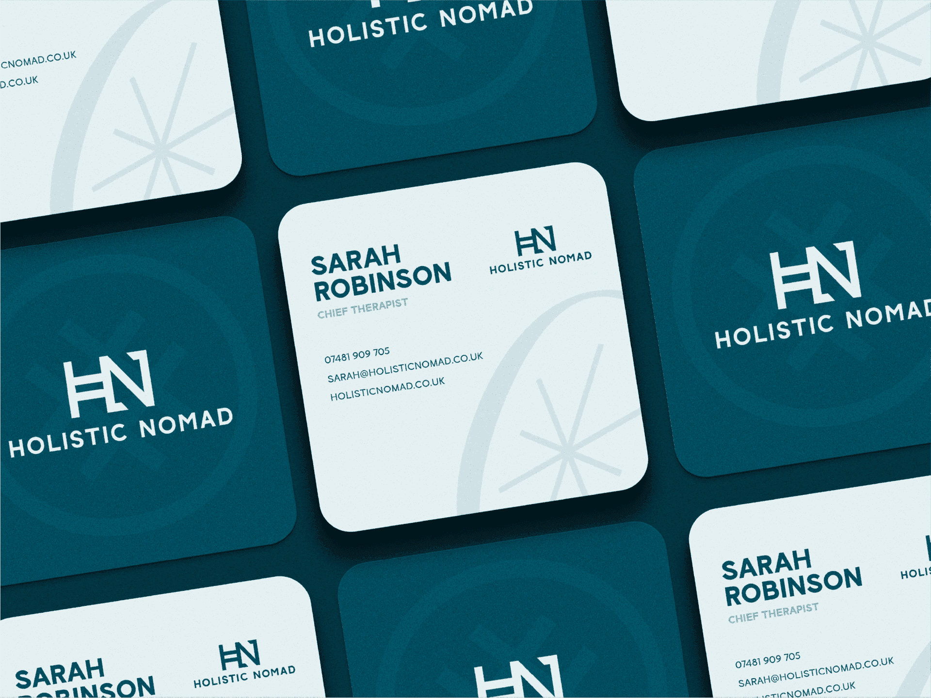 Holistic Nomad – Brand identity & Website Design