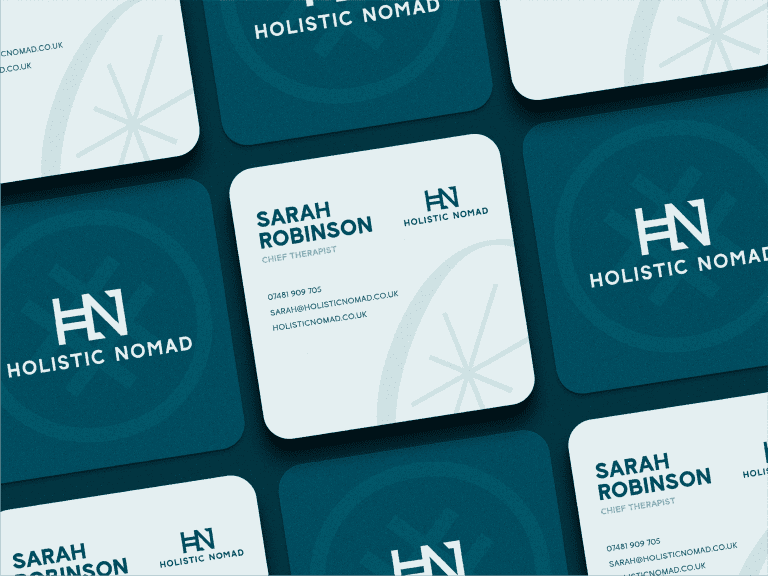 Holistic Nomad – Brand identity & Website Design